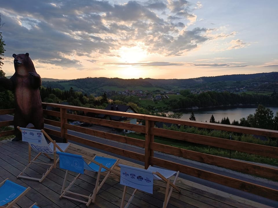 Natural landscape, View (from property/room), Balcony/Terrace, Lake view, Mountain view, sunbed