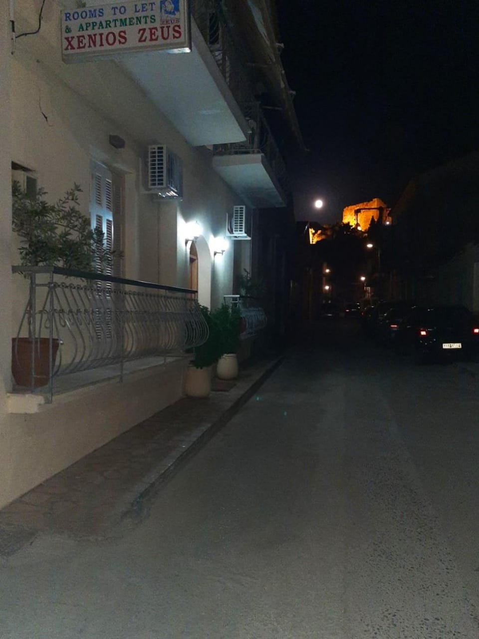 Property building, Night, Neighbourhood