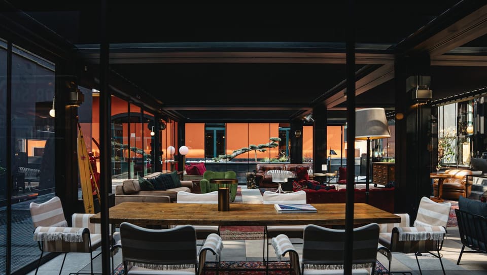 Property building, Patio