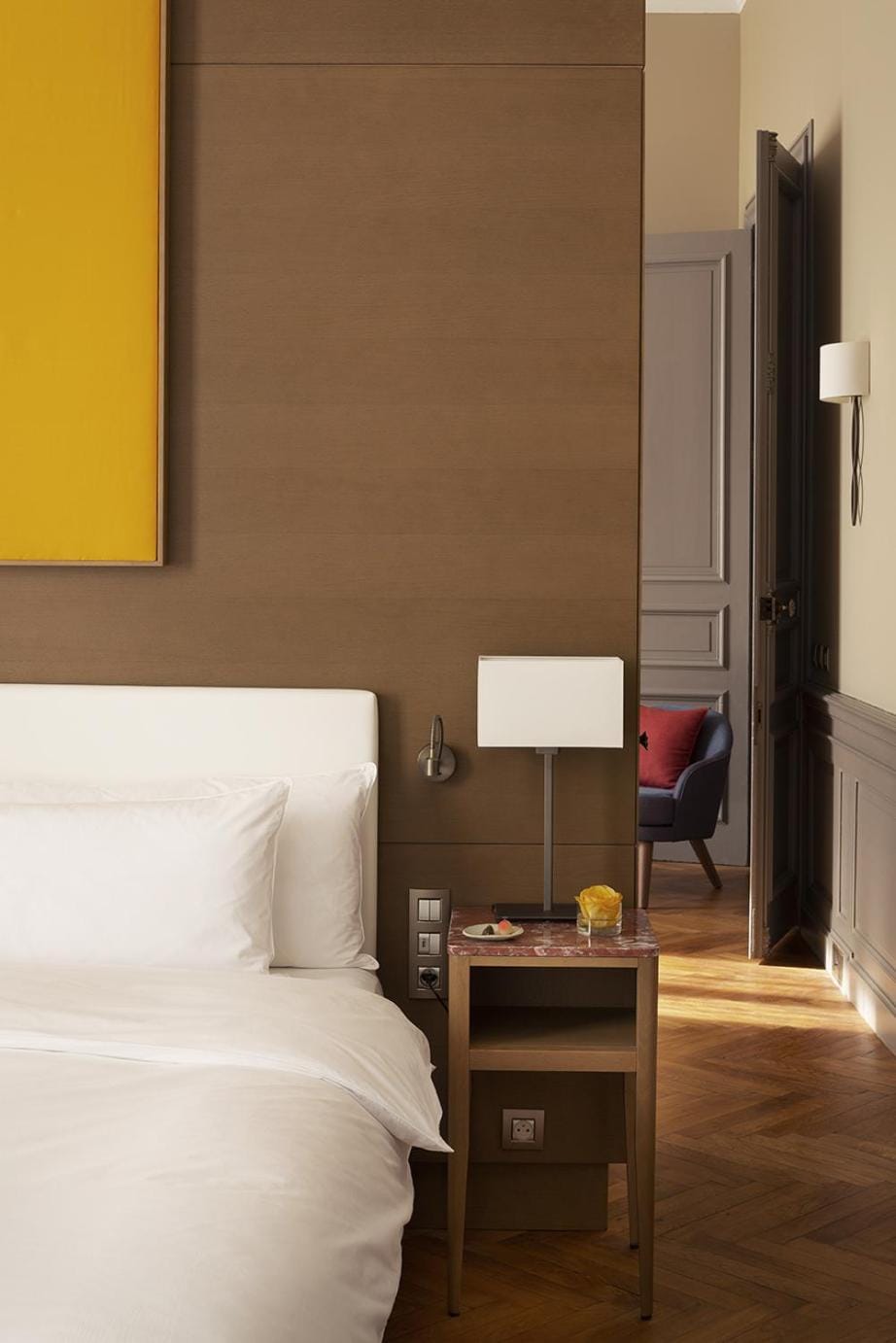 Seating area, Bedroom