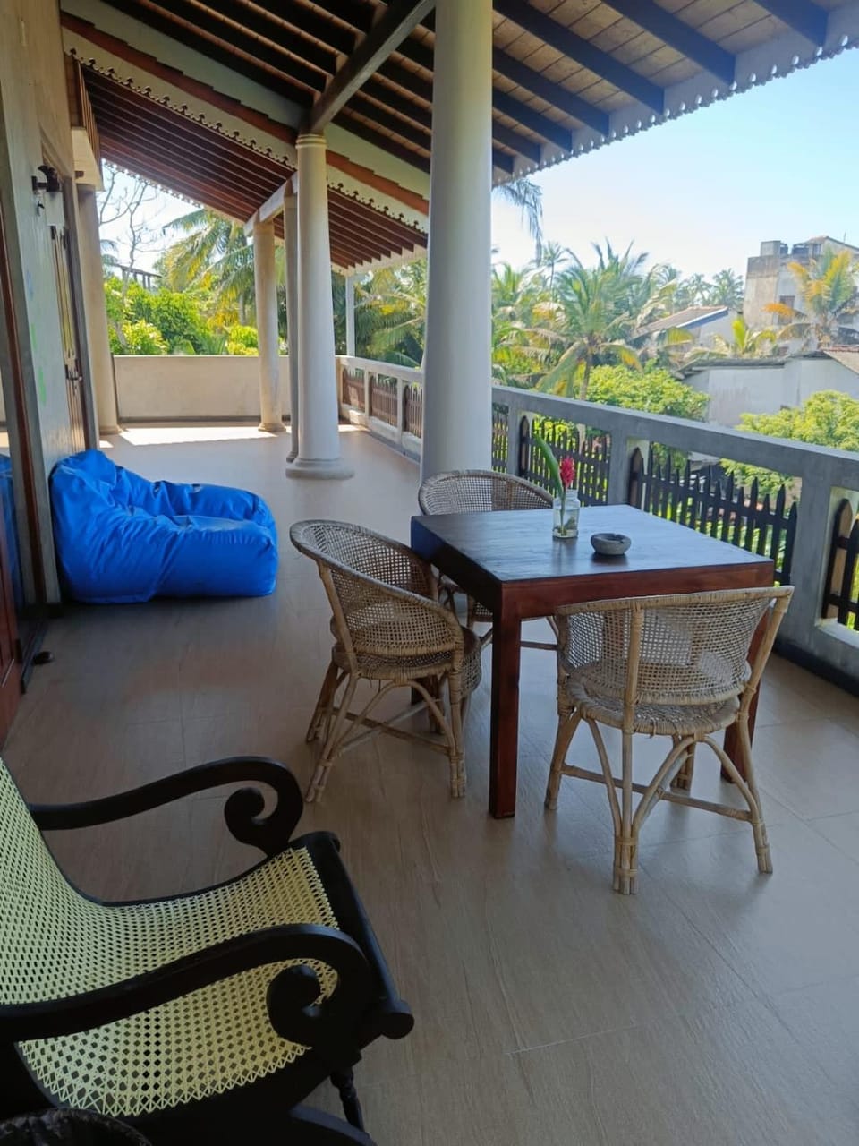View (from property/room), Balcony/Terrace, Seating area, Dining area