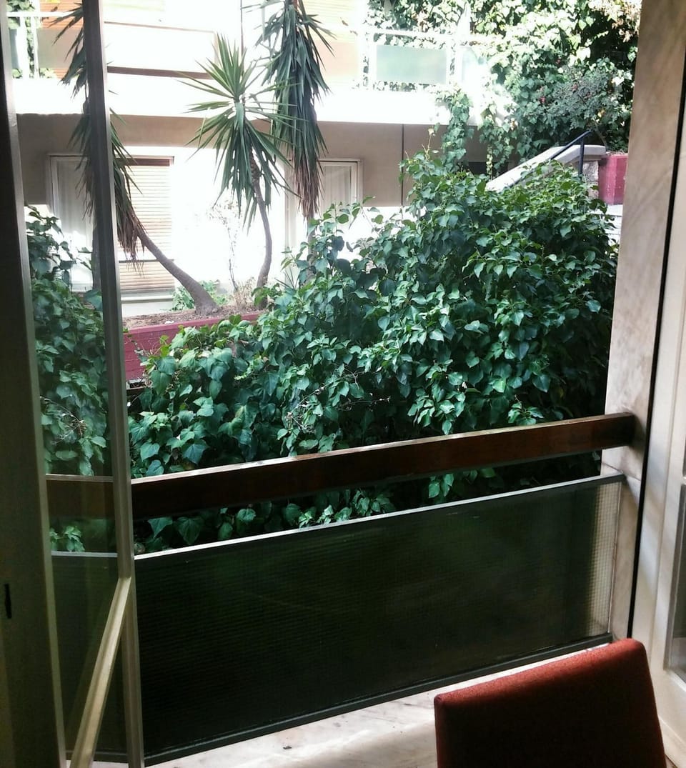 Balcony/Terrace, Garden view