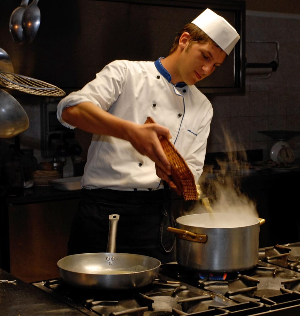 Staff, People, Food
