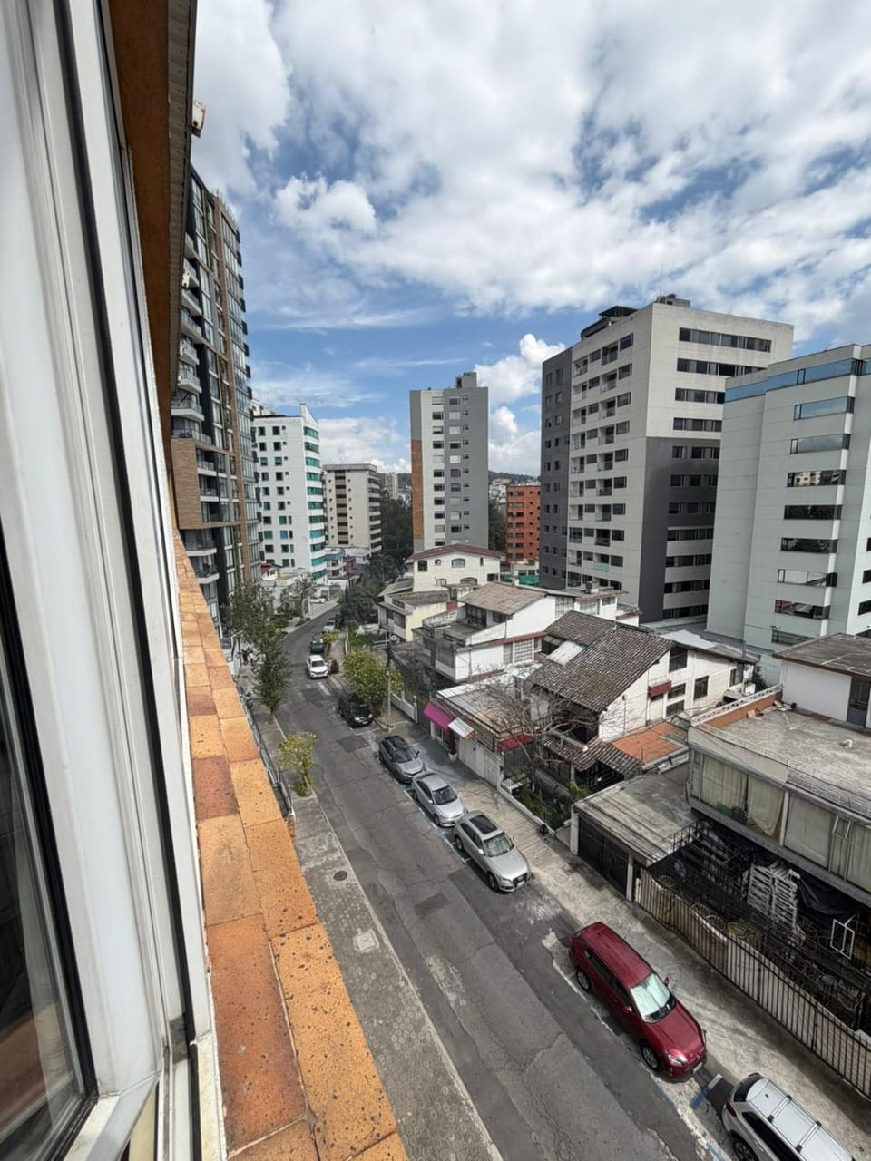 Quiet street view