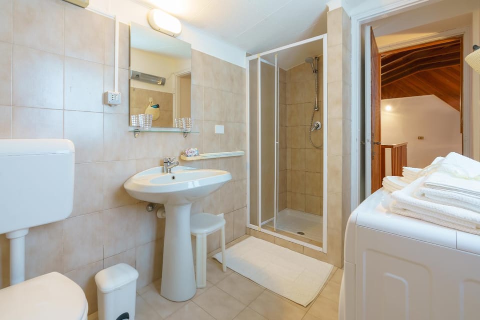 Shower, Toilet, Spring, Day, Bathroom, On site