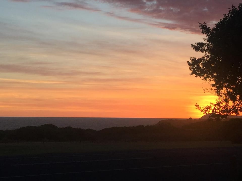 Natural landscape, Hiking, Sunset