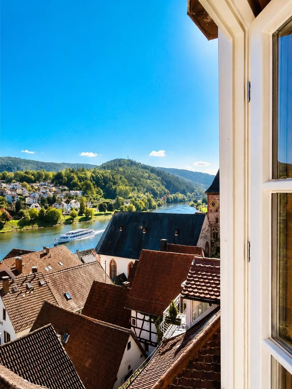 Neckarblick Historische Altstadt und Sonnenterrasse Apartment in Hesse