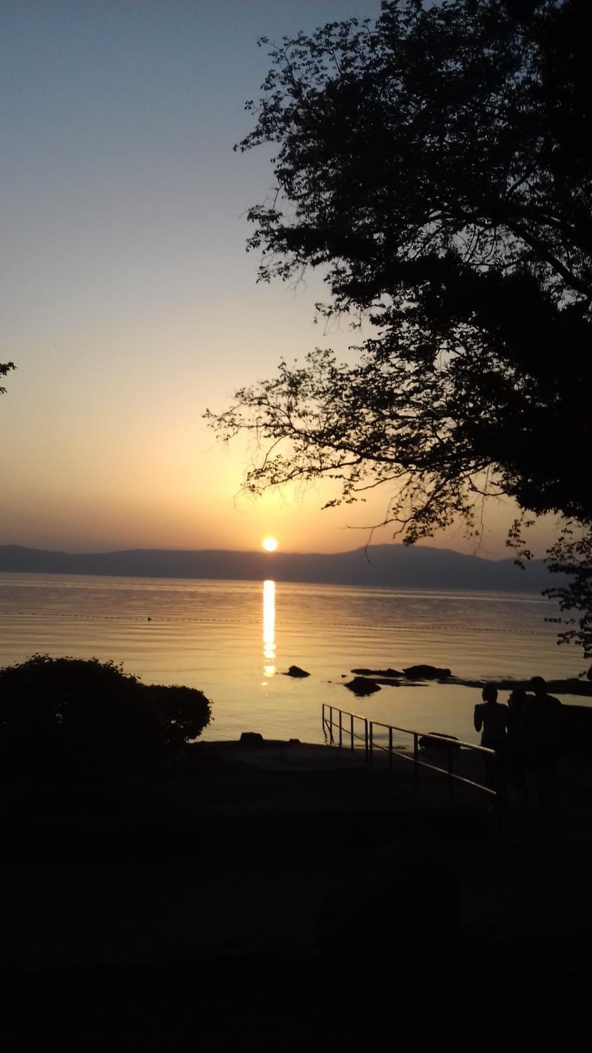 Off site, Sunset
