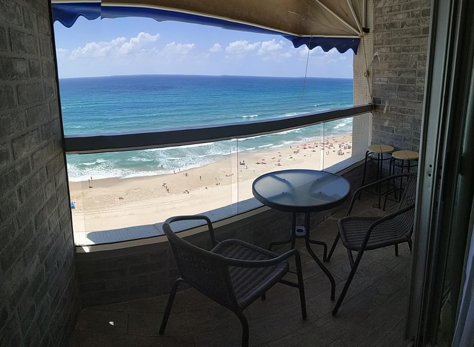 Day, Summer, View (from property/room), Balcony/Terrace, Balcony/Terrace, Beach, Beach, On site, Sea view, Sea view