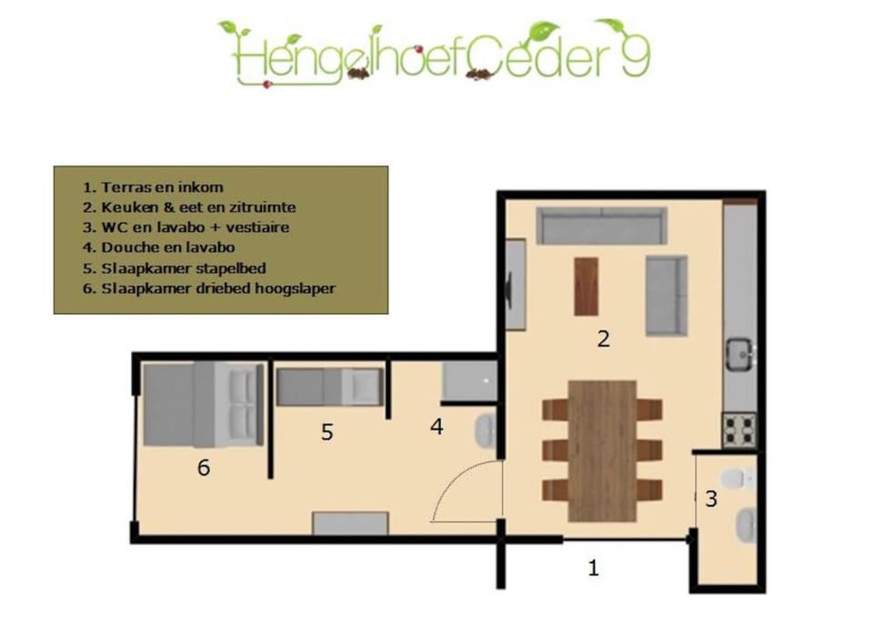 Decorative detail, Floor plan