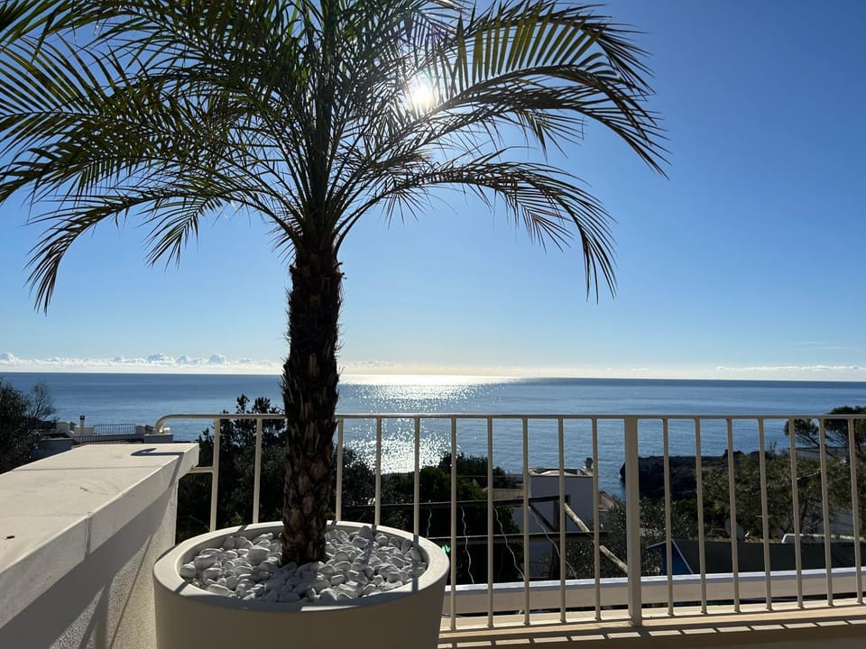 Natural landscape, View (from property/room), Balcony/Terrace, Sea view