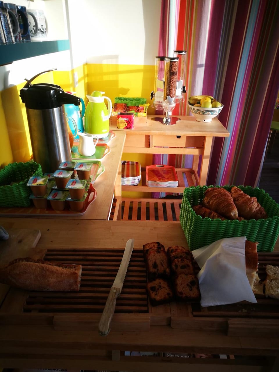 Buffet breakfast