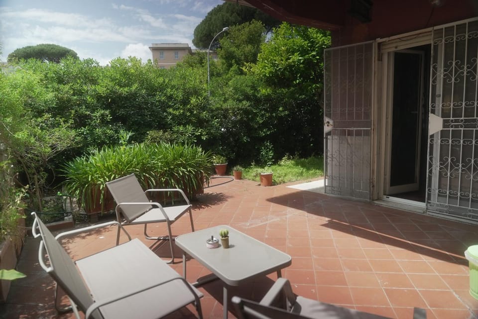 Property building, Garden, Garden view