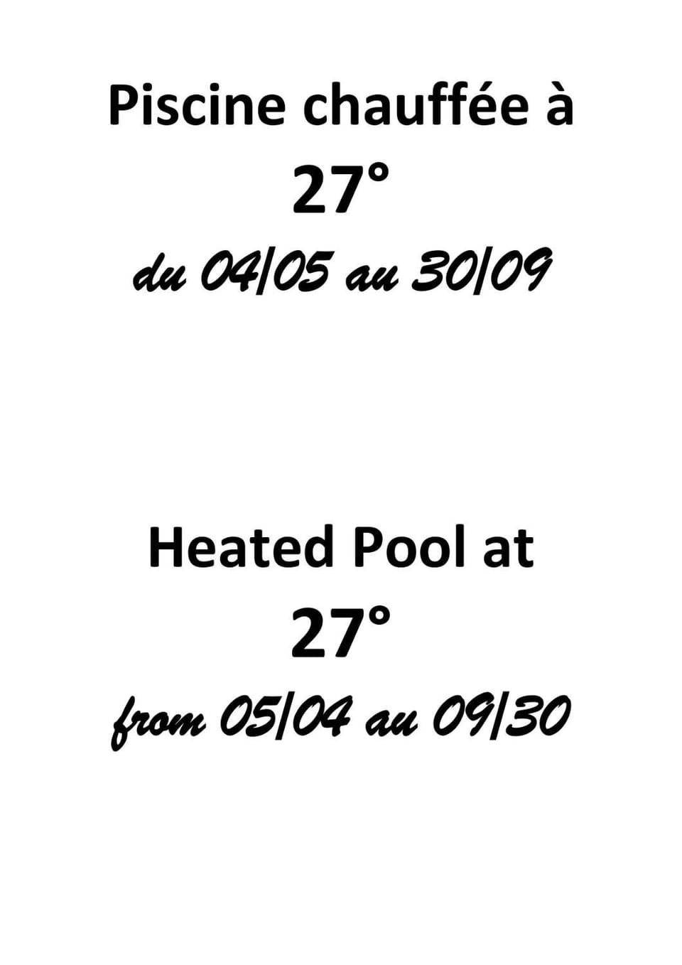 Swimming pool