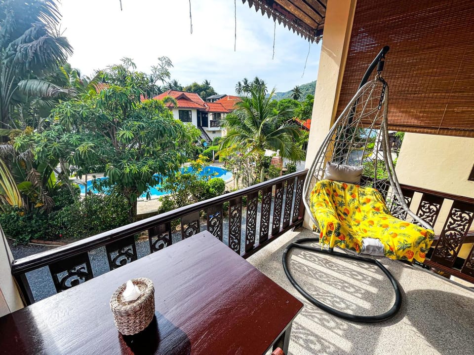 Day, Garden, View (from property/room), Balcony/Terrace, Garden view, Pool view, Swimming pool