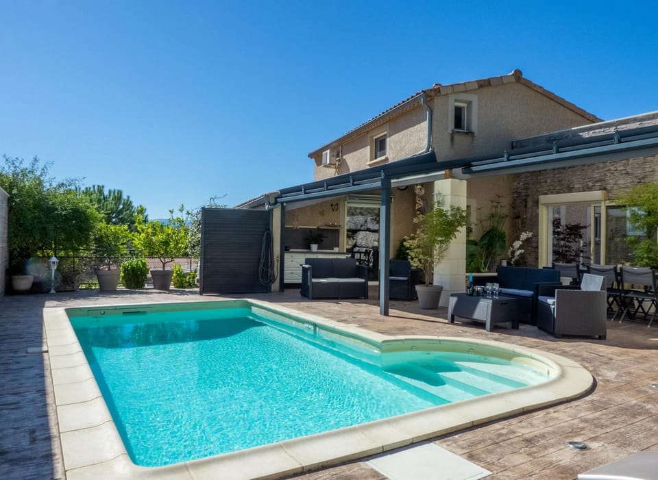 Patio, Pool view, Swimming pool