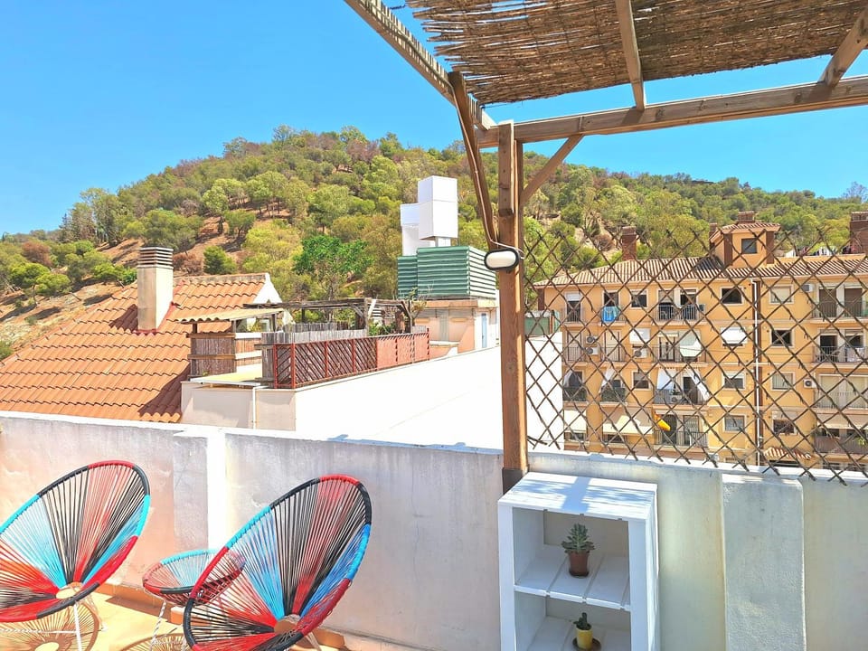 Day, View (from property/room), Balcony/Terrace, sunbed