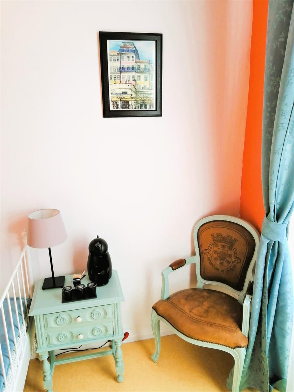 Coffee/tea facilities, Bedroom, Garden view