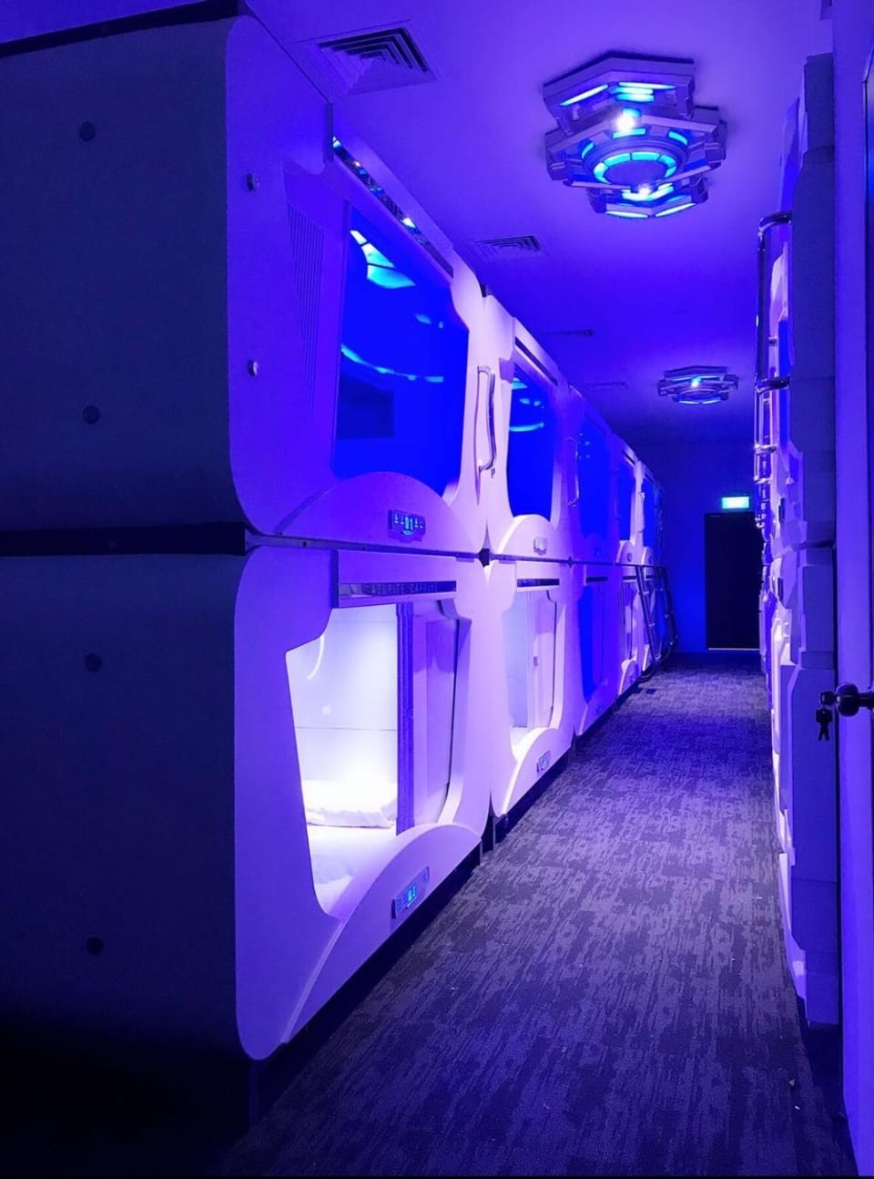 Atlantis Pods @ Little India Capsule hotel in Singapore