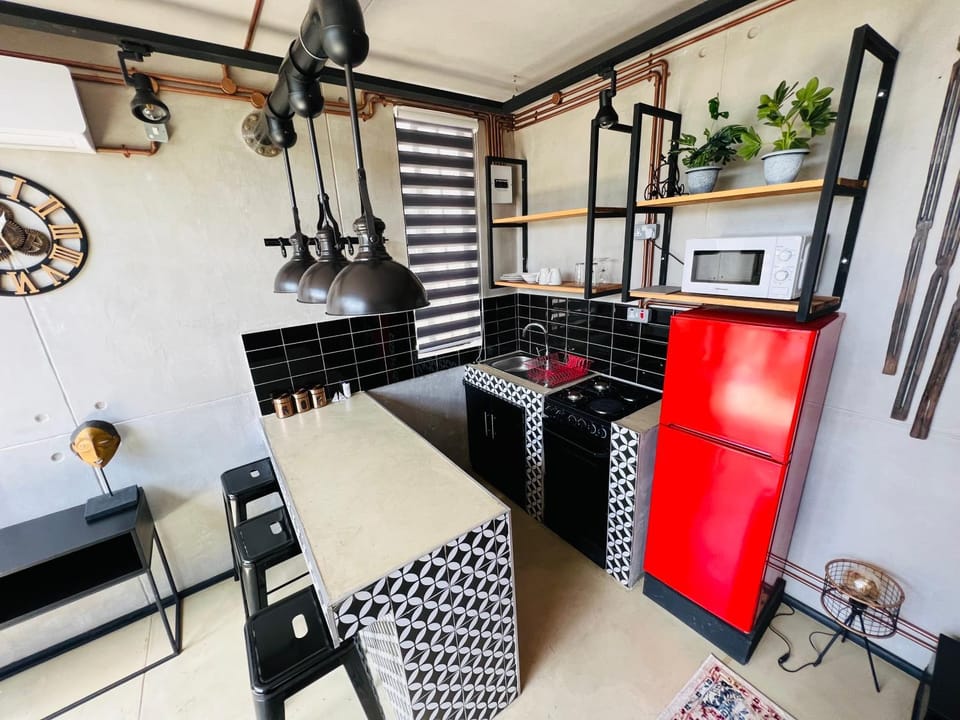 Kitchen or kitchenette, kitchen
