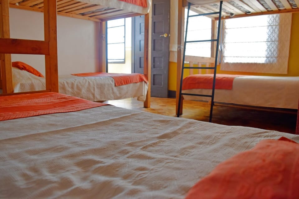 Photo of the whole room, bunk bed