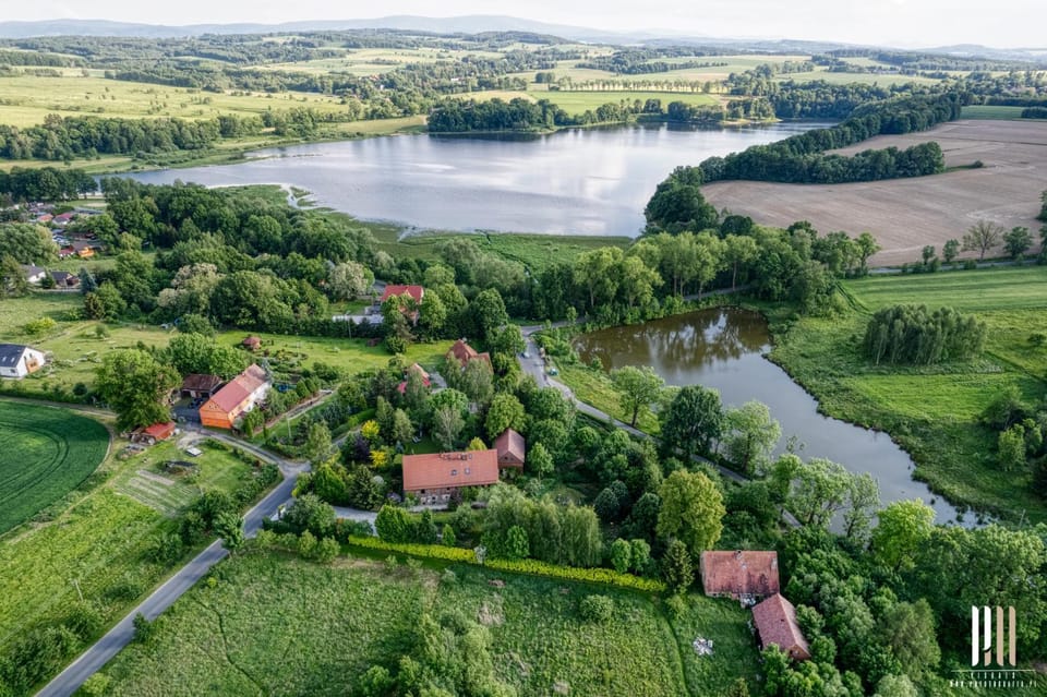 Natural landscape, Bird's eye view, Lake view