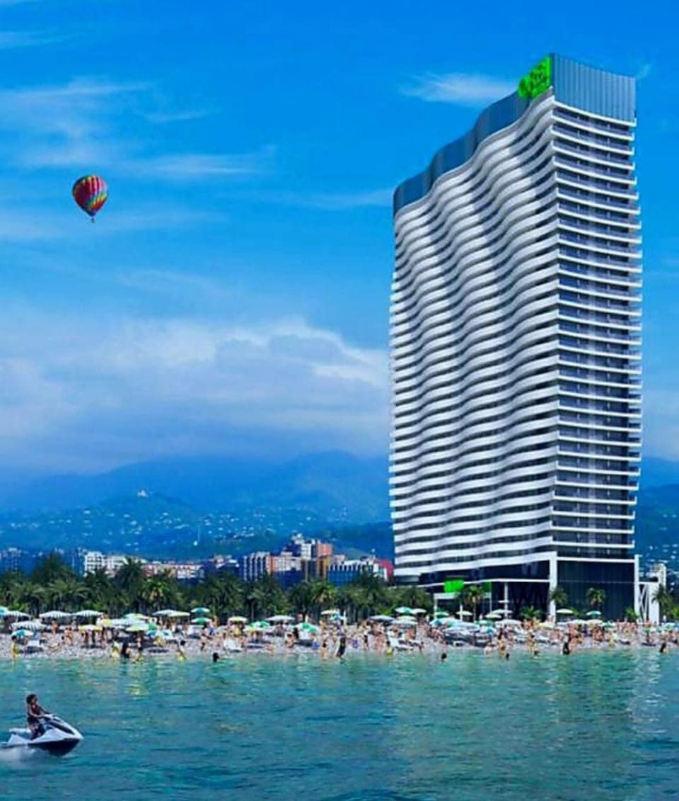 Property building, Nearby landmark, City view, Sea view