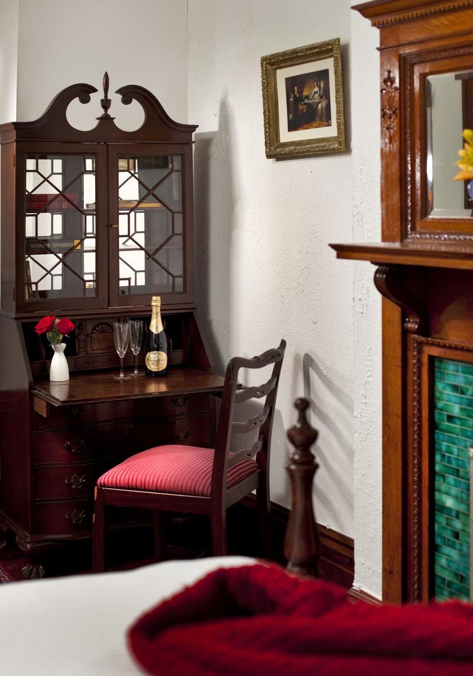 Seating area, Bedroom