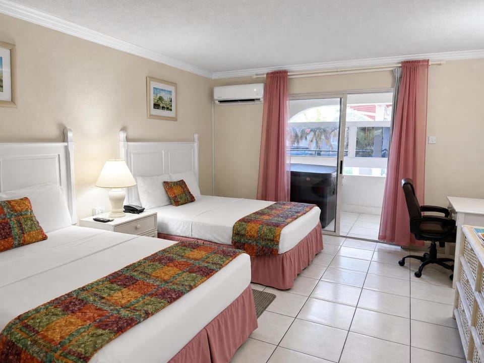 Bed, air conditioner