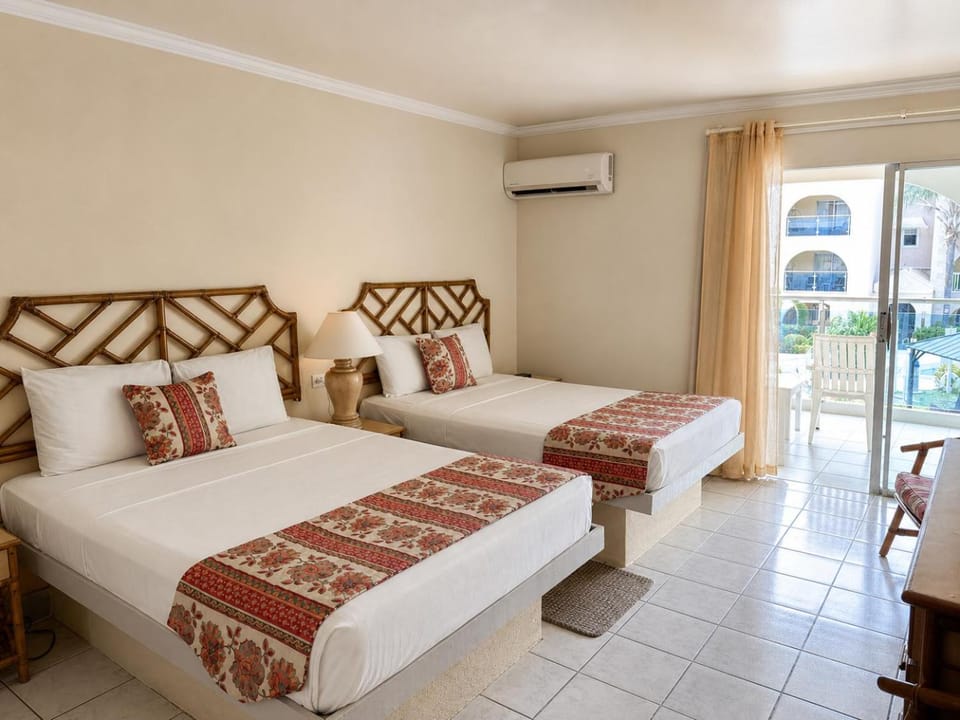 Bed, Bedroom, air conditioner