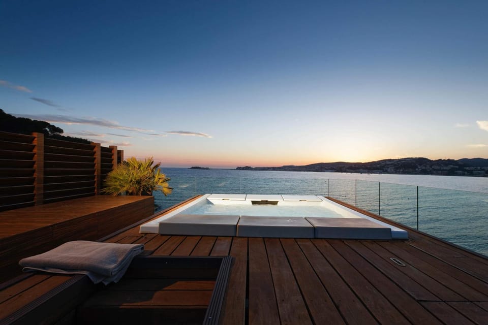 Balcony/Terrace, Sea view, Sunset