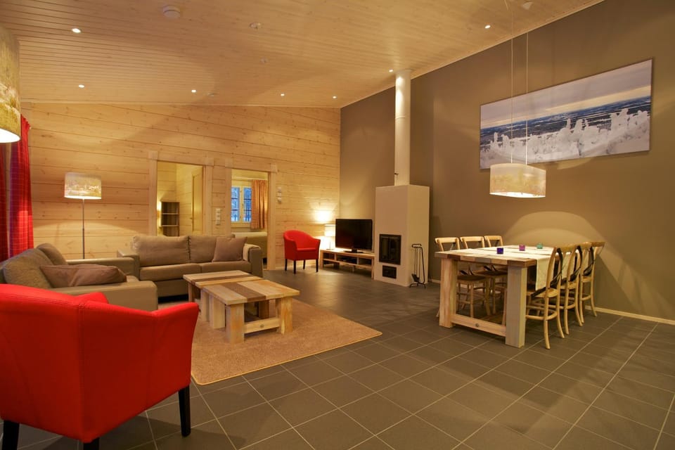 Living room, Seating area, Dining area, Bedroom