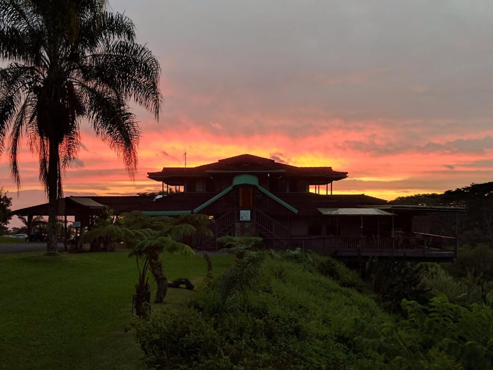Facade/entrance, Sunset