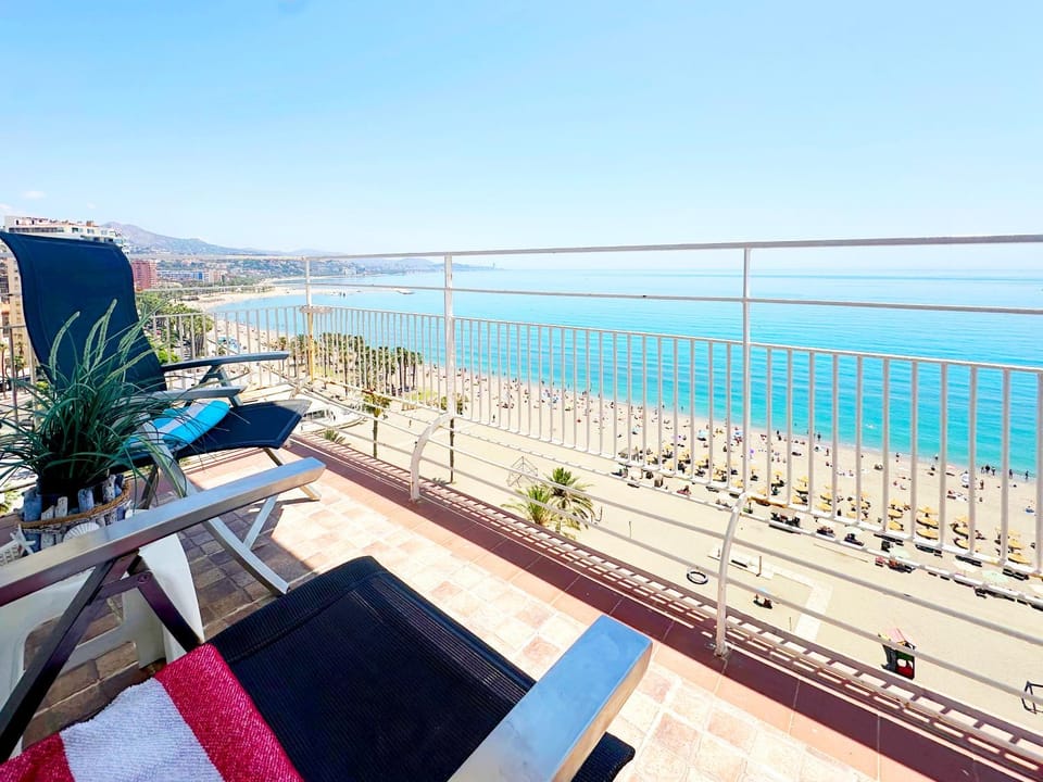 Day, Balcony/Terrace, Beach, Sea view, sunbed