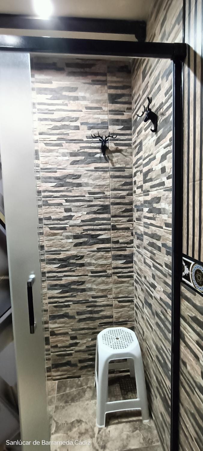 Shower, Bathroom, Facility for disabled guests