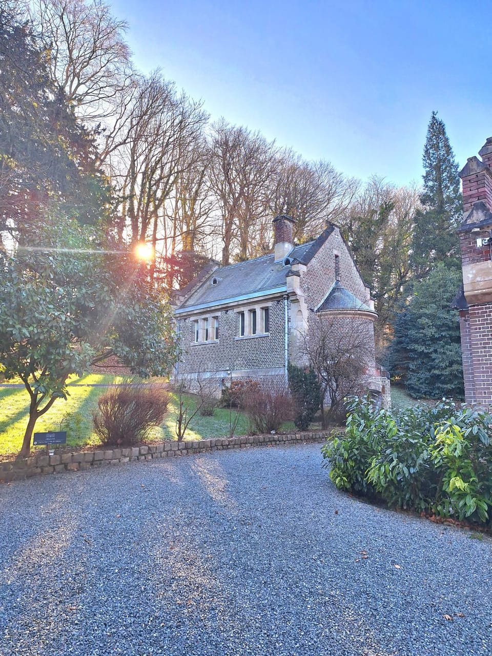 Property building, Natural landscape, Garden, Garden view