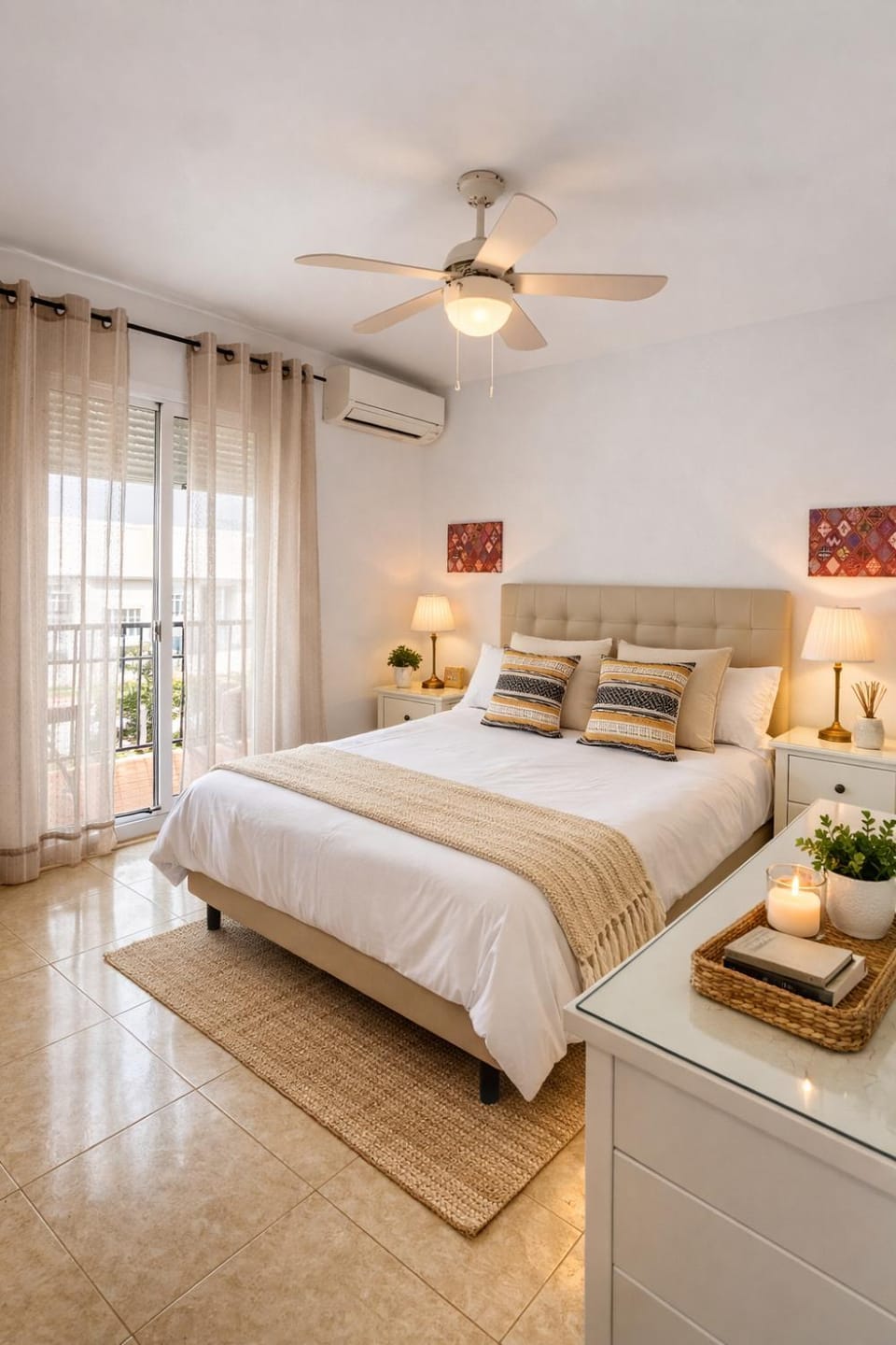 Bed, Balcony/Terrace, Photo of the whole room, Bedroom