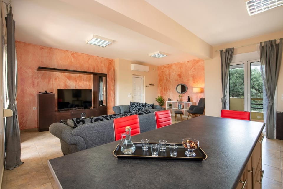 TV and multimedia, Living room, Seating area, air conditioner