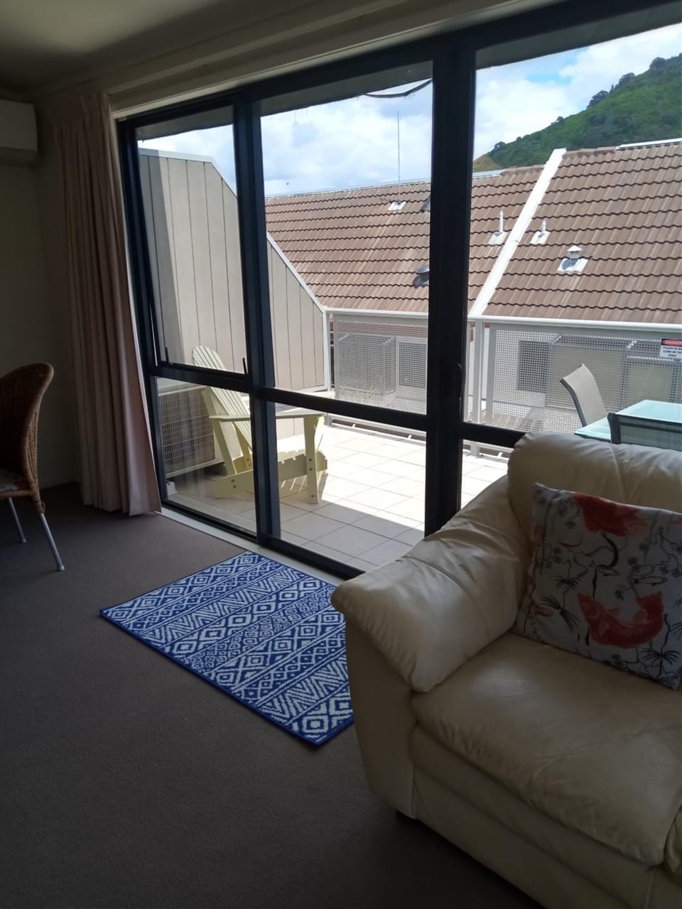 Patio, Balcony/Terrace, Seating area, Mountain view