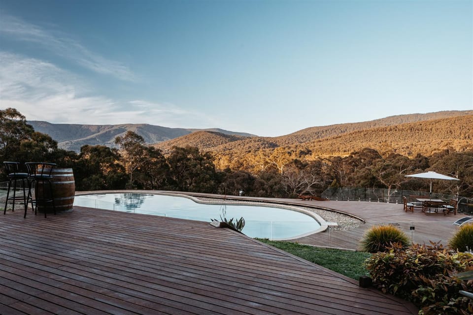 Natural landscape, View (from property/room), Landmark view, Mountain view, Mountain view, Swimming pool