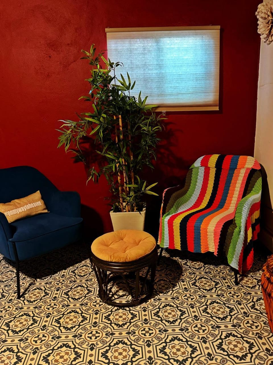 Seating area, Bedroom