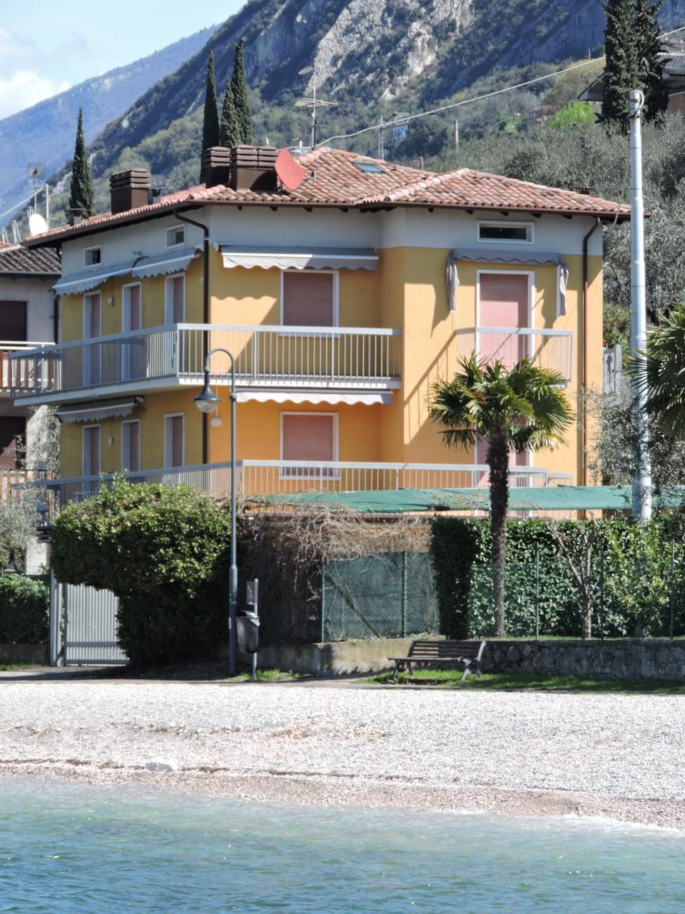 Property building, Beach, Lake view