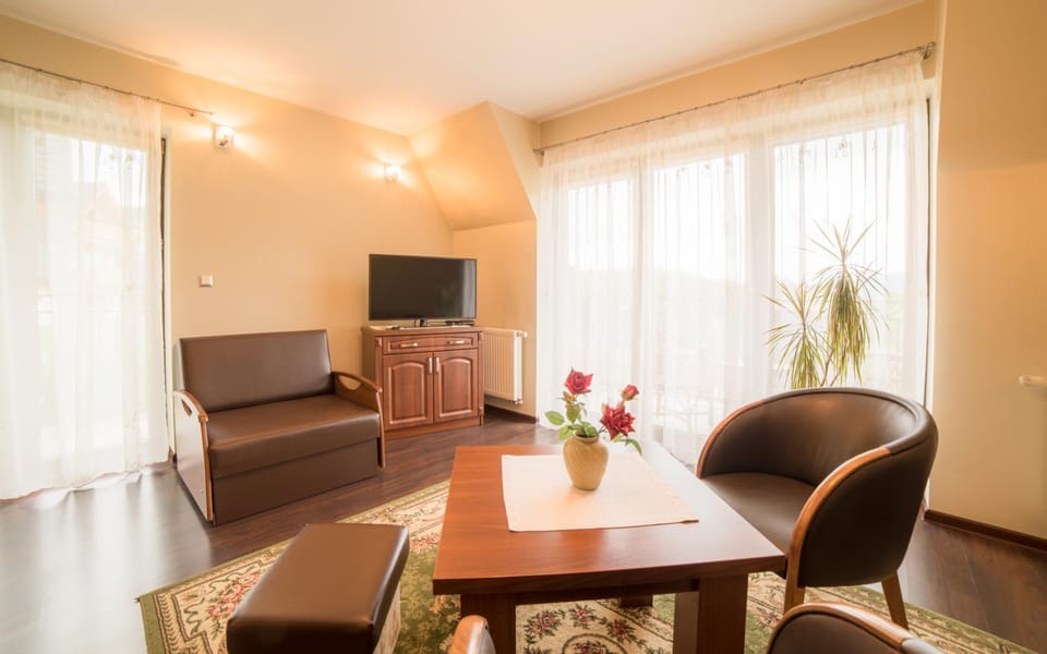 Balcony/Terrace, Kitchen or kitchenette, Living room, Mountain view, Family