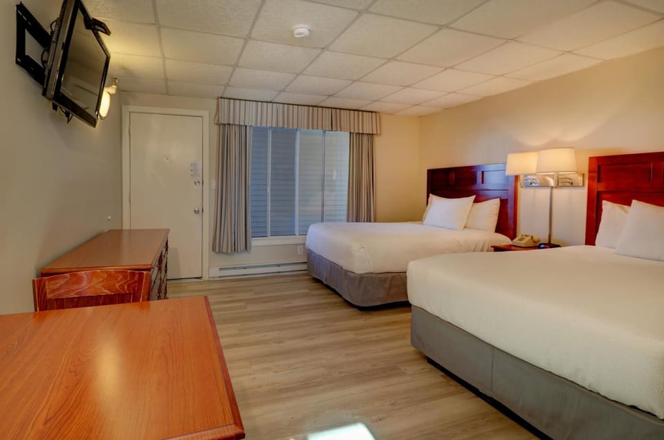 Bed, TV and multimedia, Photo of the whole room, hair dresser