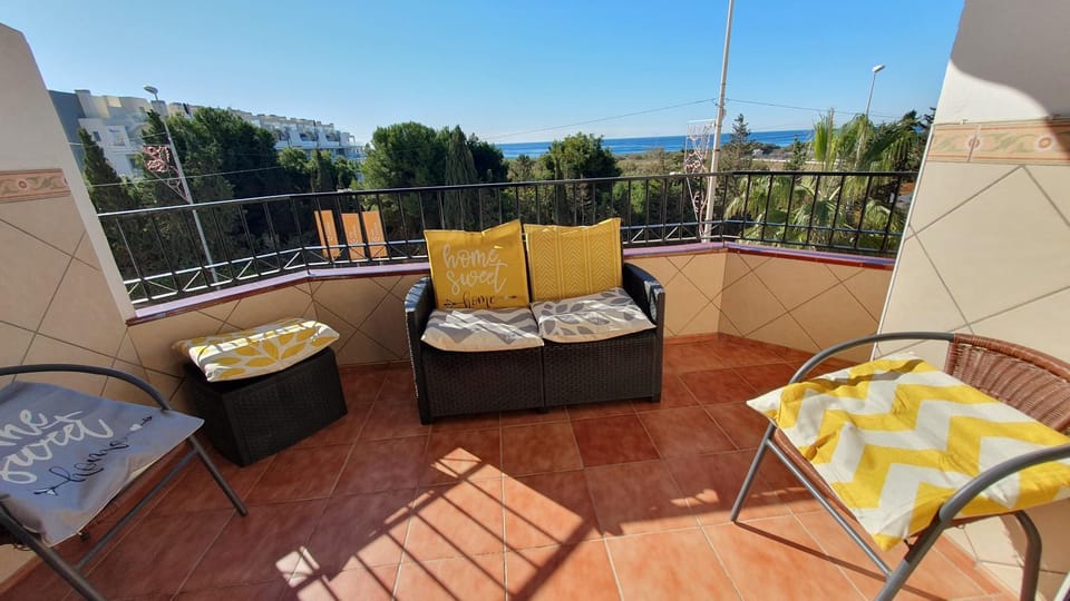 Day, Natural landscape, View (from property/room), Balcony/Terrace, Sea view