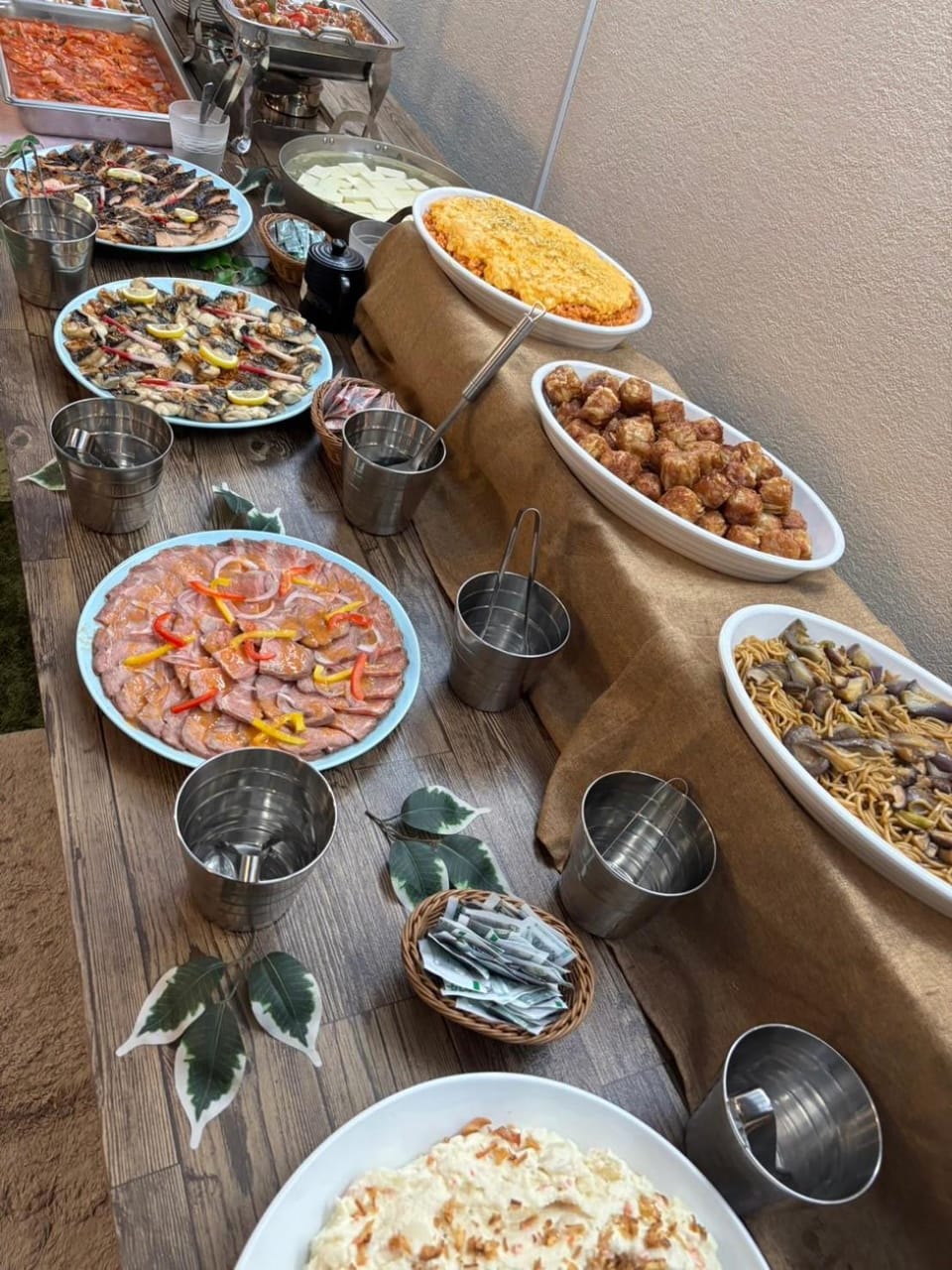 Buffet breakfast