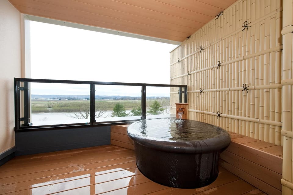 Bathroom, Open Air Bath