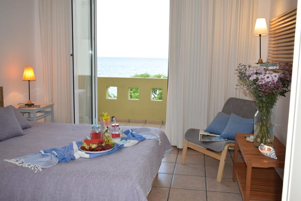 Bedroom, Sea view