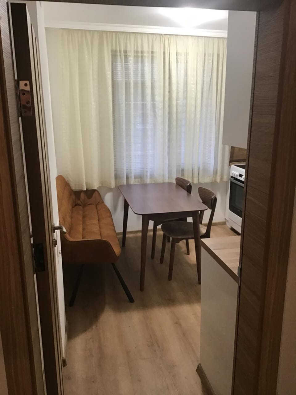 Kitchen or kitchenette, Seating area, Dining area