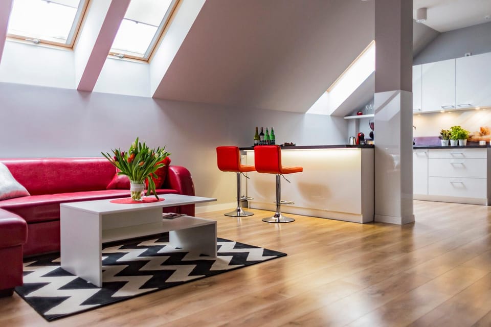 Kitchen or kitchenette, Living room